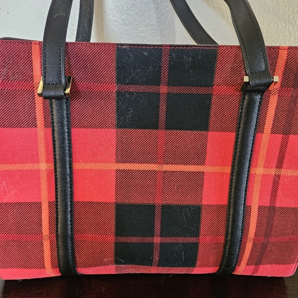 Kate Spade Plaid Shoulder Bag - Picture 5 of 11
